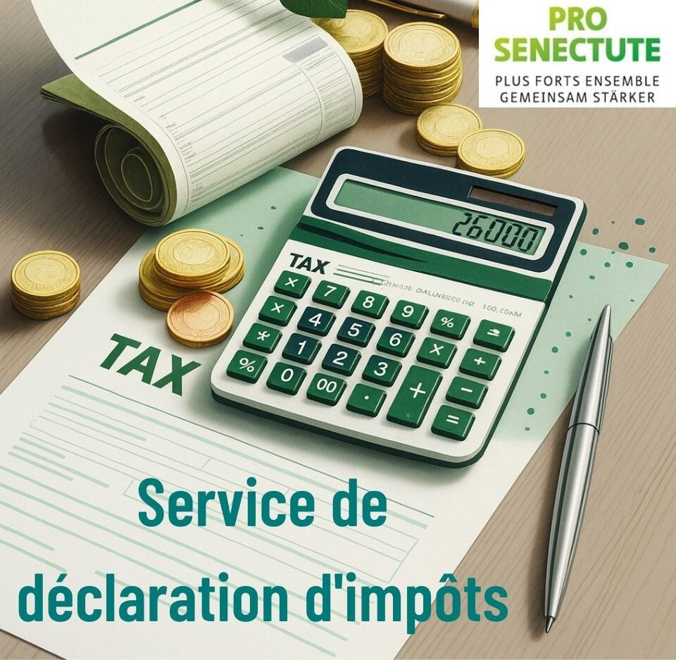 Service de déclaration d'impôts - Pro Senectute