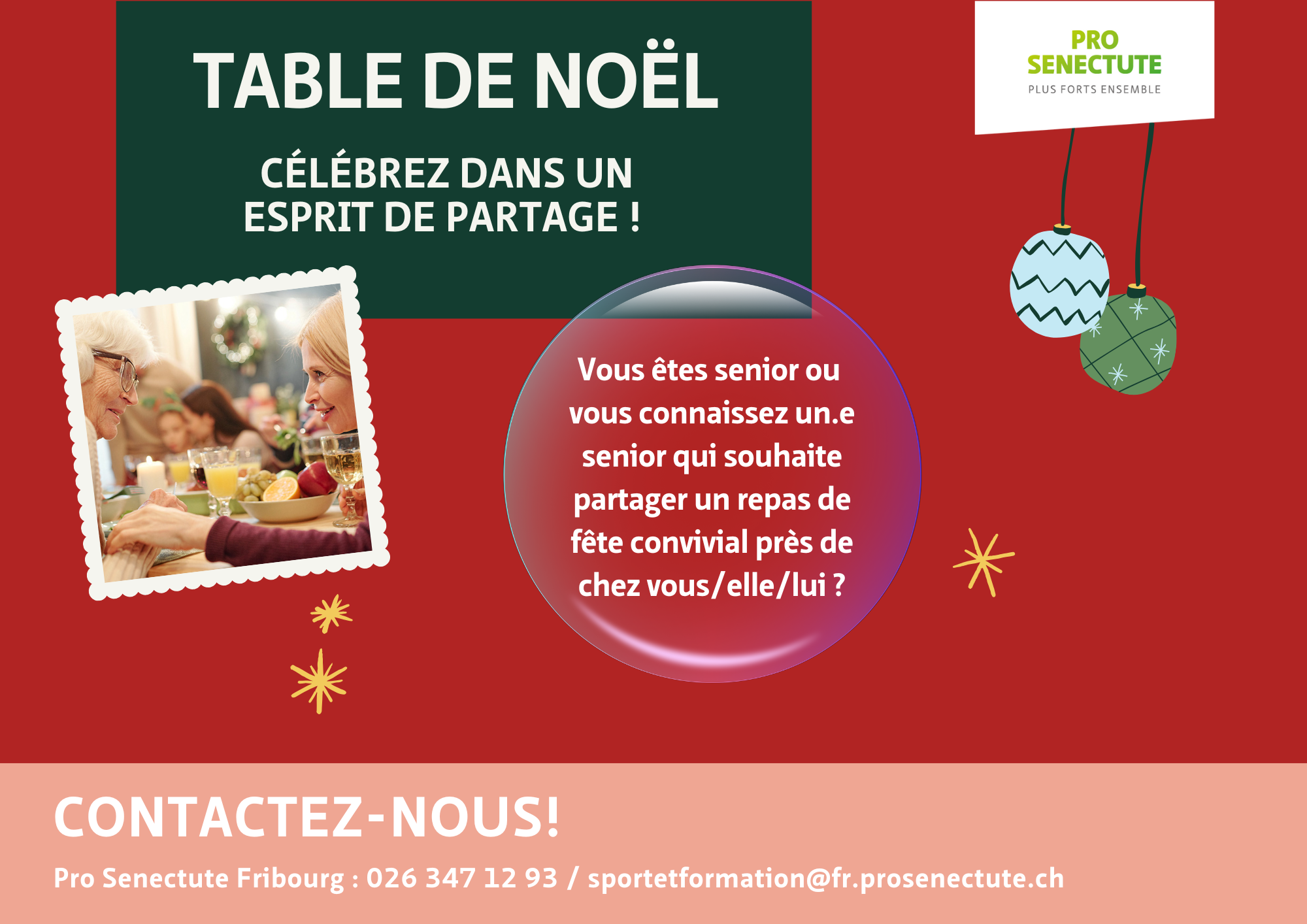 Table de Noël