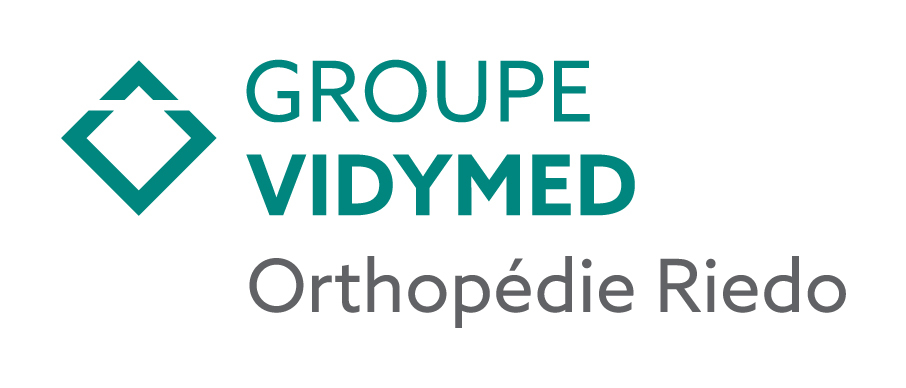 VIDYMED Logo Orthopedie Riedo RVB